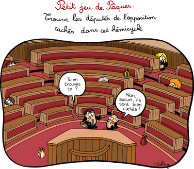 105 hemicycle.1239348276 Loi Hadopi : Caricatures Signées Martin Vidberg