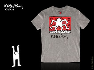 Zara Keith Haring 3 Zara x Keith Haring : T Shirts Exclusifs