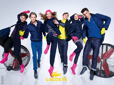ad lacoste aw09 2 Lacoste Campagne Pub Hiver 2009 2010