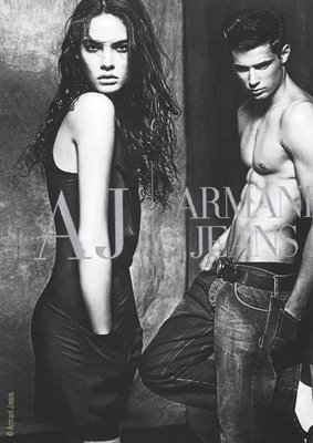 armani jeans fall09 3 Armani Jeans Campagne Pub Hiver 2009 2010