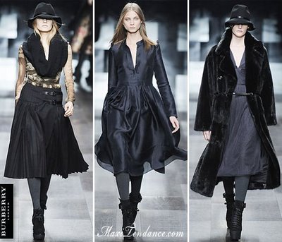 burberry fw09b Burberry Prorsum Défilé Automne Hiver 2009 2010