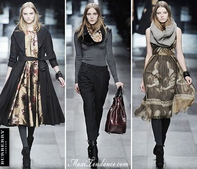 burberry fw09d Burberry Prorsum Défilé Automne Hiver 2009 2010