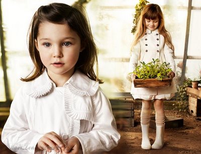 burberry kids 2 Burberry Enfants Collection Ete 2009