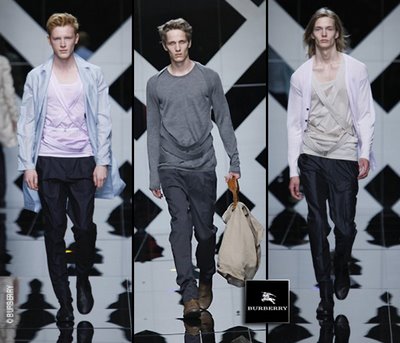burberry menswear ss10 4 Burberry Defile Homme Printemps Ete 2010