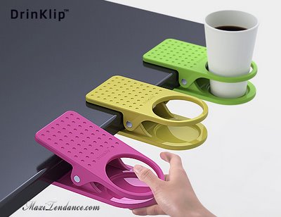 drinklip 2 DrinKlip : Genial Support pour Tasse à Café