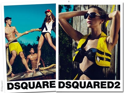 dsquared2 ss2010 ete 1 Dsquared2 Homme : Pub Printemps Ete 2010
