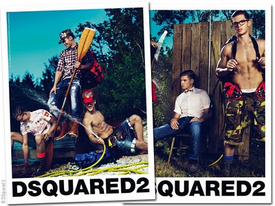 Dsquared2 Homme : Pub Printemps Ete 2010 dsquared2 ss2010 ete 2 Dsquared2 Homme : Pub Printemps Ete 2010