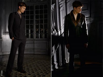 fendi menswear fall09 2 Fendi Collection Homme Hiver 2009 2010