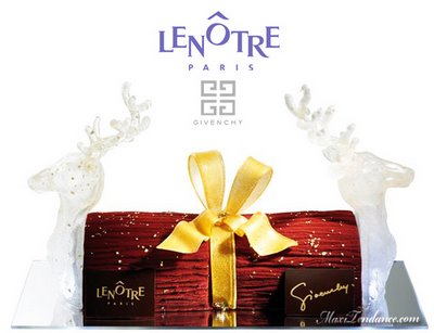  Givenchy pour Lenotre : Buche de Noel 2008