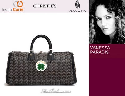 goyard curie 7 Goyard pour Curie : 21 Sacs de Stars Chez Christies