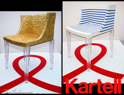 kartell sidaction3 Kartell pour Sidaction : Des Chaises Couture