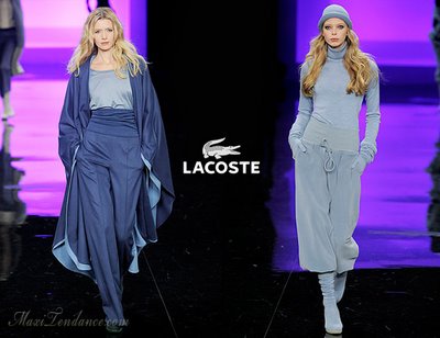 lacost ss09 1 Lacoste : Défilé Automne Hiver 2009 2010
