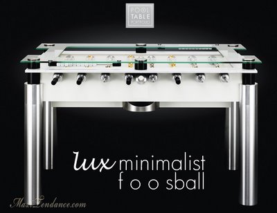 luxminimaliste 1 Lux Minimalist Foosball : Baby Foot Ultra Design