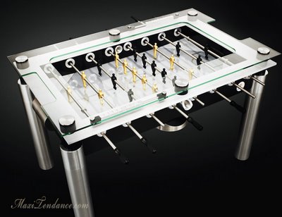 luxminimaliste 2 Lux Minimalist Foosball : Baby Foot Ultra Design