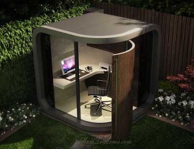 OfficePOD : Espace de Travail Lounge pour Jardin officePOD 02 OfficePOD : Espace de Travail Lounge pour Jardin