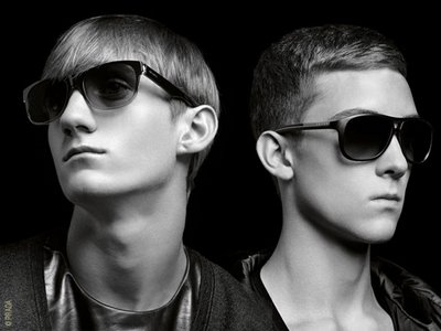 prada menswear fall09 4 Prada Homme Campagne Pub Hiver 2009 2010