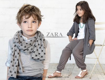 Zara Enfants Collection Printemps Eté 2009 zara enfants ss09a Zara Enfants Collection Printemps Eté 2009