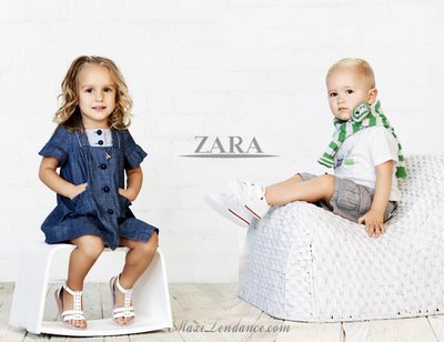 Zara Enfants Collection Printemps Eté 2009 zara enfants ss09b Zara Enfants Collection Printemps Eté 2009