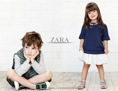 zara enfants ss09c Zara Enfants Collection Printemps Eté 2009