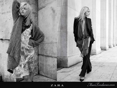 zara fw02 Zara Collection Automne Hiver 2008 2009