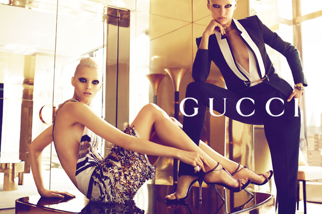 Gucci-Ete-SS-2012-01-02 Gucci Ete SS 2012 01 02 Gucci Printemps Eté 2012 : Une Campagne Dorée