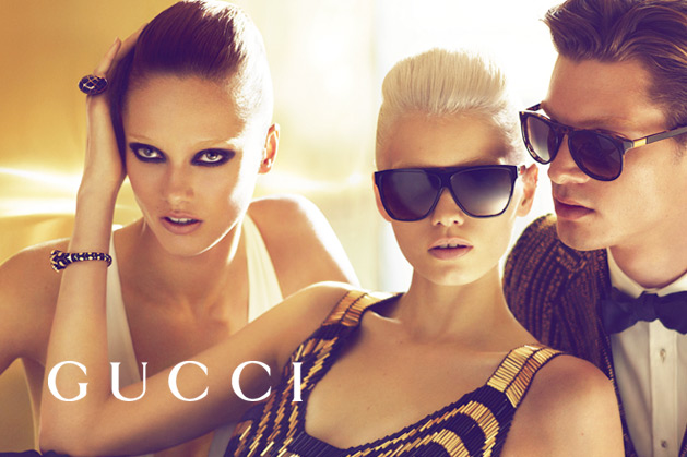 Gucci-Ete-SS-2012-01-10 Gucci Ete SS 2012 01 10 Gucci Printemps Eté 2012 : Une Campagne Dorée
