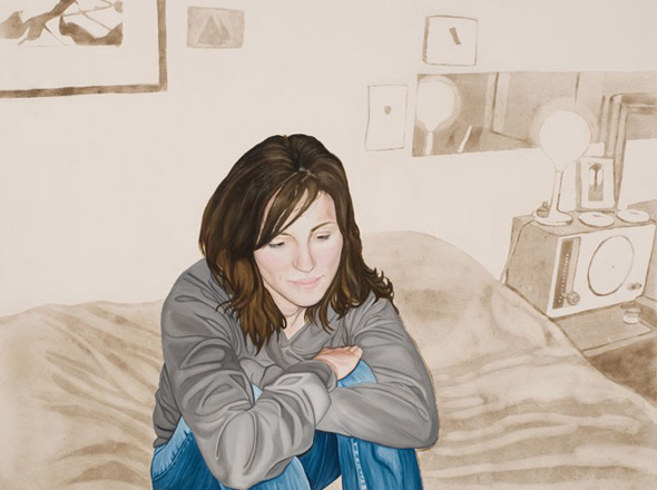 Allison-Cortson-Peinture-Art-2 Allison Cortson Peinture Art 2 Peintures par Allison Cortson : Portraits de Poussière
