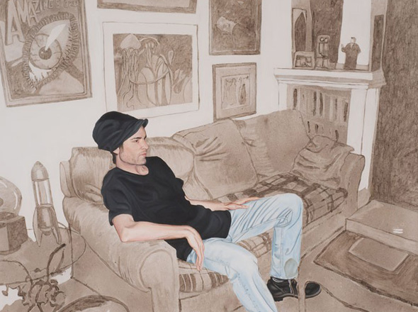 Allison-Cortson-Peinture-Art-7 Allison Cortson Peinture Art 7 Peintures par Allison Cortson : Portraits de Poussière