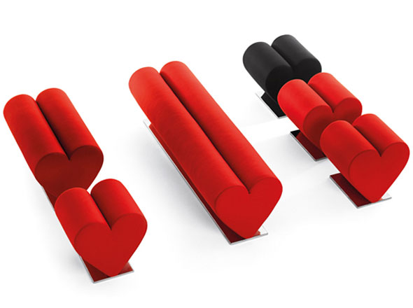 Love-Joel-Escalona-sofa-coeur-fauteuil-2 Love Joel Escalona sofa coeur fauteuil 2 Love par Joel Escalona : Fauteuil Modulable en Coeur
