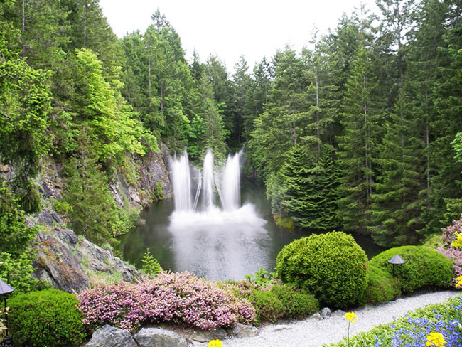 Butchart-Gardens-Canada-06 Butchart Gardens Canada 06 Butchart Gardens : Luxuriant Jardin au Canada
