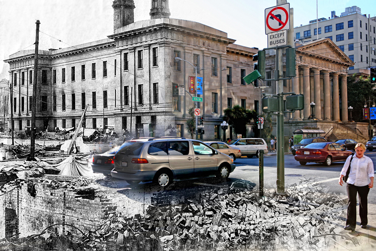 1906-2010-Earthquake-Blend-Shawn-Clover-9 1906 2010 Earthquake Blend Shawn Clover 9 1906 + 2010 The Earthquake Blend par Shawn Clover Photographie