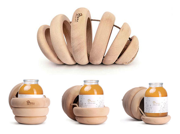 4-Packaging-Bzzz-Honey-Backbone-Studio 4 Packaging Bzzz Honey Backbone Studio Bzzz Honey par Backbone Studio : Pots de Miel en Ruches