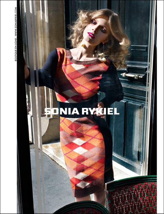 sonia rykiel hiver 2011 2012 3 - Sonia Rykiel Hiver 2011 2012 Color Block et Mosaique - Paris, Mode, Femme, Fashion