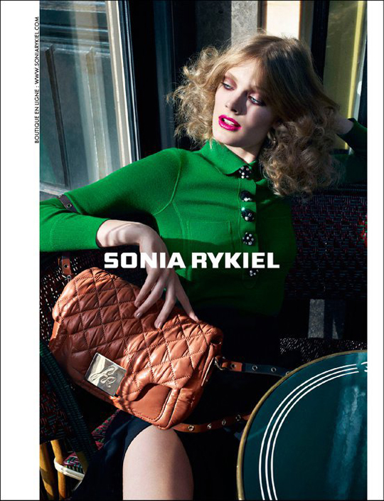 sonia rykiel hiver 2011 2012 4 - Sonia Rykiel Hiver 2011 2012 Color Block et Mosaique - Paris, Mode, Femme, Fashion