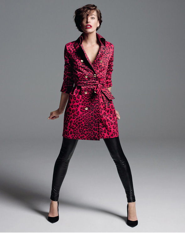 1-Milla-Jovovich-Marella-FW-Hiver-2012-2013 Campagne Marella Hiver 2012 2013 avec Milla Jovovich