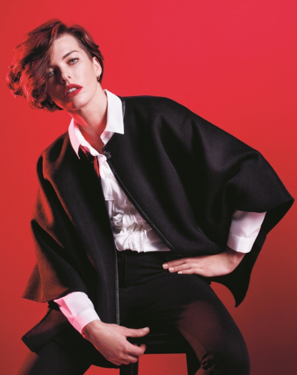 11-Milla-Jovovich-Marella-FW-Hiver-2012-2013 Campagne Marella Hiver 2012 2013 avec Milla Jovovich