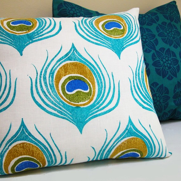 3-Giardino-Tissus-Coussin-Hiver-2012 Tissus Chics pour Coussins Faits-Main par Giardino