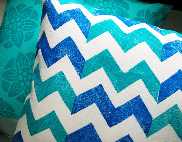 5-Giardino-Tissus-Coussin-Hiver-2012 Tissus Chics pour Coussins Faits-Main par Giardino