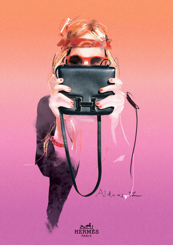 1-Illustration-Girls-Aldous-Massie Girls par Aldous Massie - Illustrations de Mode Photographiques