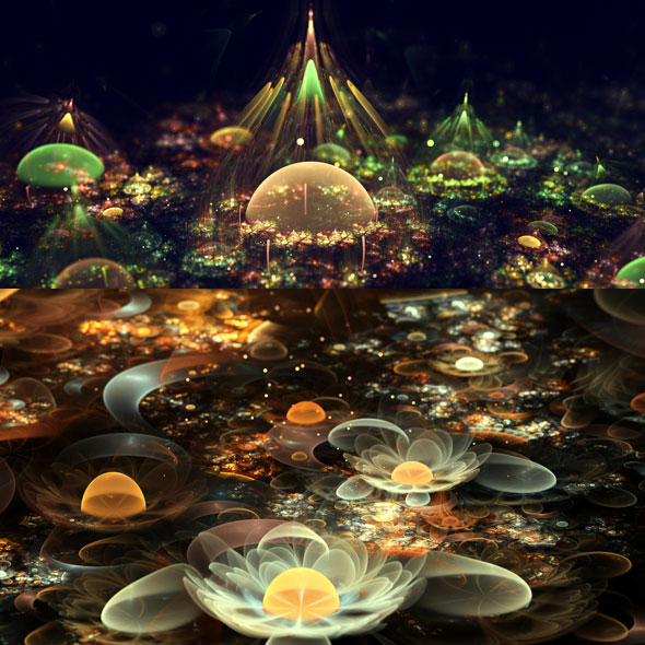 Silvia Cordedda : Spectaculaires Fleurs Fractales en 3D