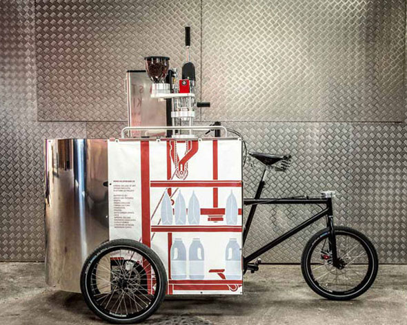 The Velopresso : Vélo Triporteur Bar à Café