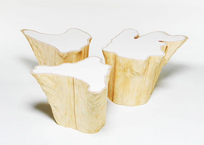 Bloom by MTH Woodworks : Tables en Bois et Troncs d'Arbres