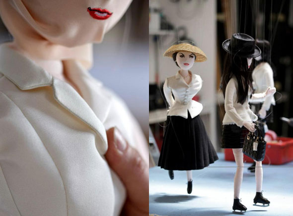 4-dior-printemps-poupettes-rag-dolls-paris Poupettes Dior Couture Printemps Haussmann Paris