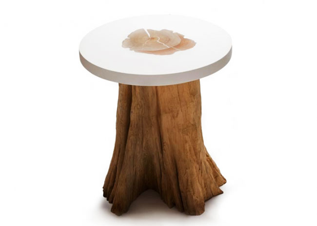 Bloom by MTH Woodworks : Tables en Bois et Troncs d'Arbres