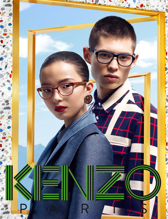 5 kenzo hiver fw accessoires 2012 2013 - Kenzo Paris Hiver 2012 2013 : Campagne Accessoires - Lunettes, Kenzo, Homme, Femme, Fashion, Campagnes, Bijoux