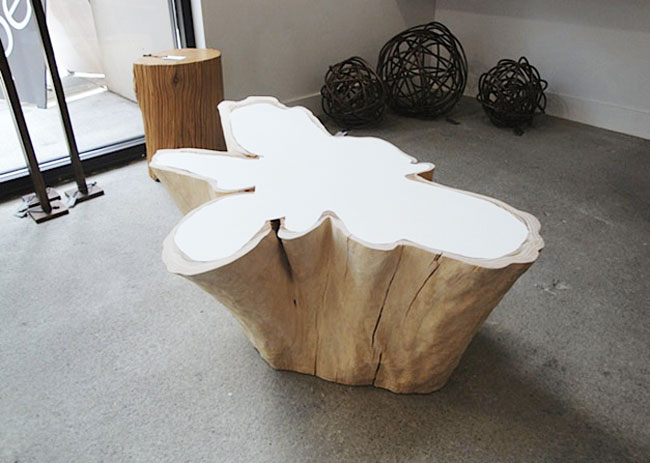 Bloom by MTH Woodworks : Tables en Bois et Troncs d'Arbres