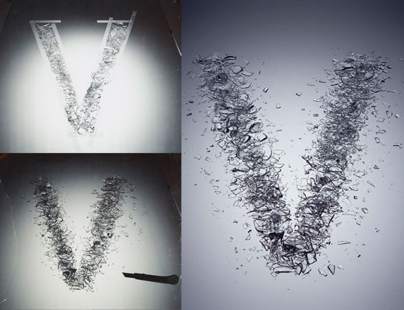 7-Alphabetical-Dan-Tobin-Smith-Anamorphism Alphabetical par Dan Tobin Smith - Typographie Anamorphique