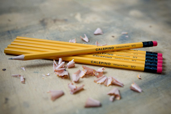 Authentiques Crayons à Papier Calepino Made in France
