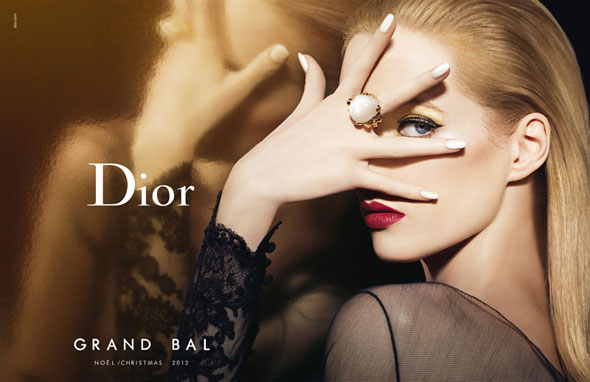 1-dior-maquillage-grand-bal-noel-christmas-2012 Dior Maquillage : Collection Grand Bal Noel 2012 Campagne