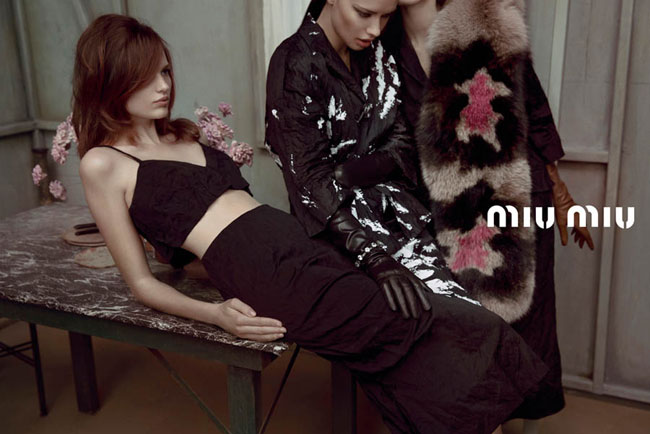 14-Miu-Miu-pub-ad-ss-ete-2013 Miu Miu Printemps ete 2013 : Campagne Chic et Intimiste